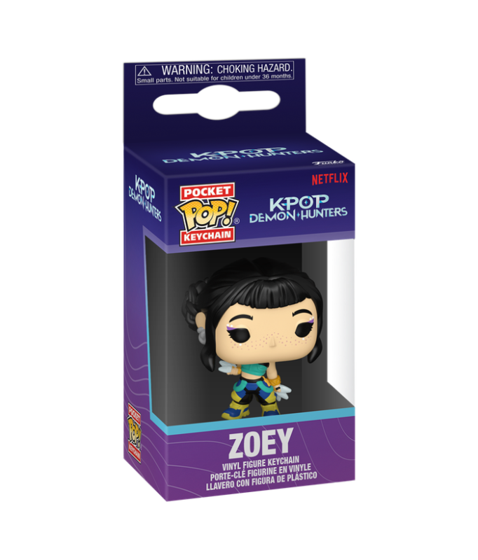 Schlüsselbund - Pocket Pop! - KPop Demon Hunters - Zoey, Huntrix