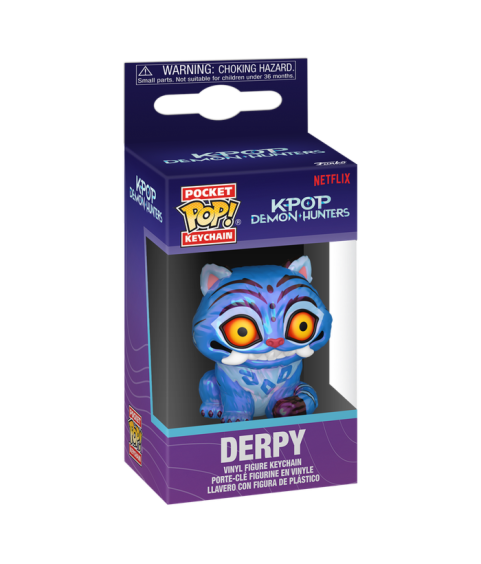 Porte-clefs - Pocket POP - KPop Demon Hunters - Derpy Tiger