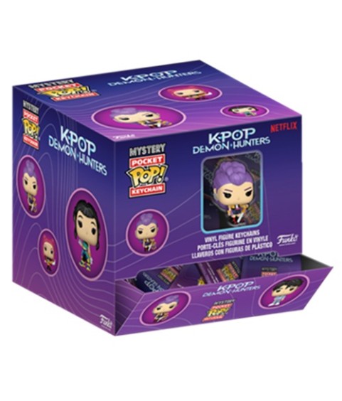 Porte-clefs - Pocket POP - KPop Demon Hunters - Assortiment - Blind Box