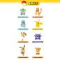 Static Figure - Pokemon - Edge Hanging