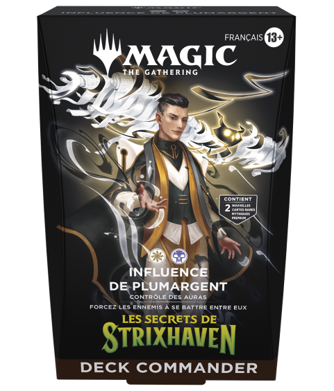 Trading Cards - Commander Deck - Magic The Gathering - Commander Deck Set - Secrets of Strixhaven - FR