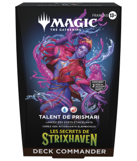 Trading Cards - Commander Deck - Magic The Gathering - Commander Deck Set - Secrets of Strixhaven - FR