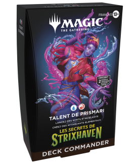 Trading Cards - Commander Deck - Magic The Gathering - Commander Deck Set - Secrets of Strixhaven - FR