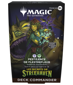 Trading Cards - Commander Deck - Magic The Gathering - Commander Deck Set - Secrets of Strixhaven - FR