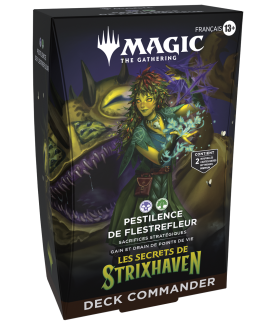 Trading Cards - Commander Deck - Magic The Gathering - Commander Deck Set - Secrets of Strixhaven - FR
