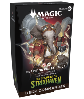 Trading Cards - Commander Deck - Magic The Gathering - Commander Deck Set - Secrets of Strixhaven - FR