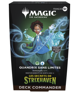 Trading Cards - Commander Deck - Magic The Gathering - Commander Deck Set - Secrets of Strixhaven - FR