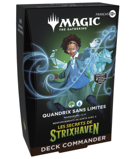 Trading Cards - Commander Deck - Magic The Gathering - Commander Deck Set - Secrets of Strixhaven - FR