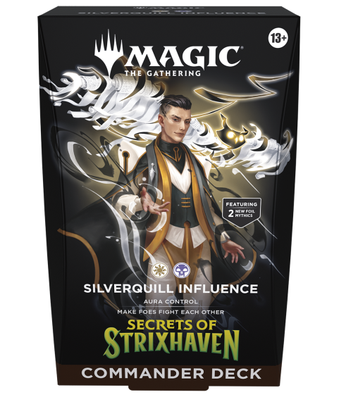 Trading Cards - Commander Deck - Magic The Gathering - Commander Deck Set - Secrets of Strixhaven - EN