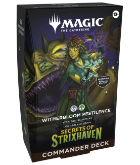 Trading Cards - Commander Deck - Magic The Gathering - Commander Deck Set - Secrets of Strixhaven - EN