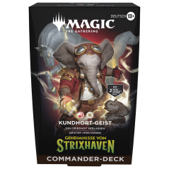 Cartes (JCC) - Deck de Commander - Magic The Gathering - Set Deck de Commander - Les Secrets de Strixhaven - DE