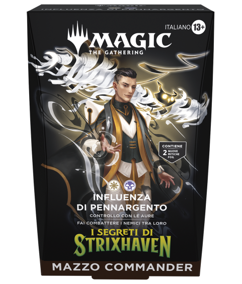 Trading Cards - Commander Deck - Magic The Gathering - Commander Deck Set - Secrets of Strixhaven - IT