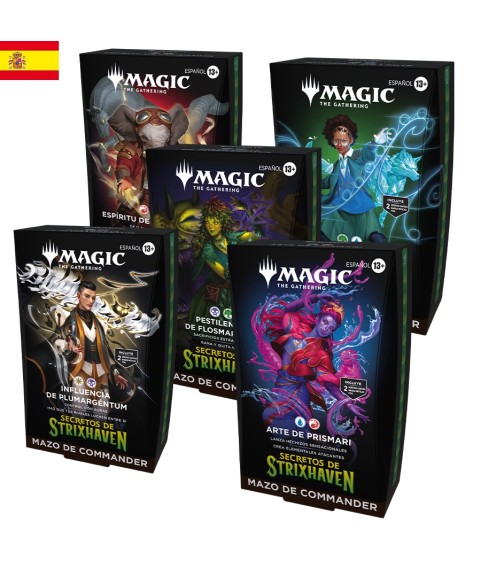 Trading Cards - Commander Deck - Magic The Gathering - Commander Deck Set - Secrets of Strixhaven - SP
