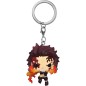Keychain - Pocket Pop! - Demon Slayer - Dancing Flash - Tanjiro Kamado