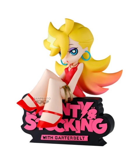 Statische Figur - Monitor Top - Panty & Stocking - Panty Anarchy