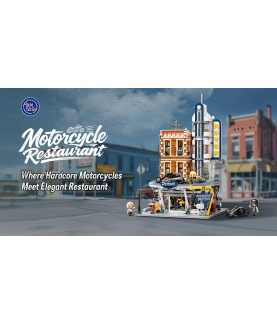 Construction kit - 85024 - Motorcycle Restaurant