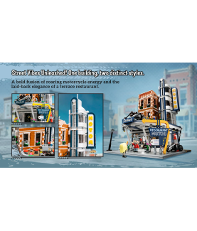 Construction kit - 85024 - Motorcycle Restaurant