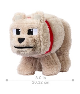 Plush - Minecraft - Dennis the Wolf