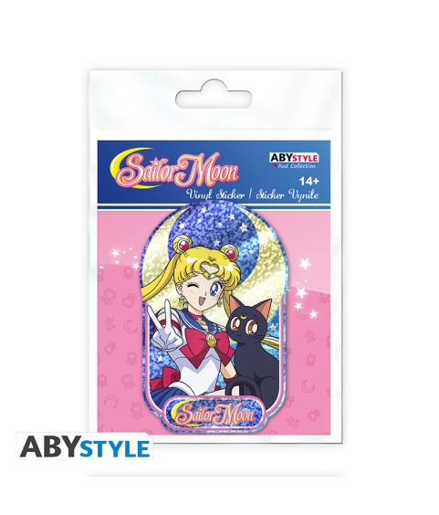 Autocollant - Stickers - Sailor Moon - Sailor Moon & Luna