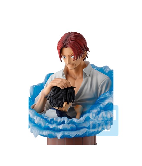 Static Figure - Ichibansho - One Piece - Luffy & Shanks - Lucky Roux