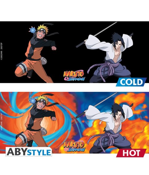 Mug - Thermo-réactif - Naruto - Naruto & Sasuke