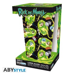 Verre - XXL - Rick & Morty - Portails