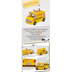 Construction kit - Peanuts - 86906 - School Bus