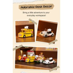 Construction kit - Peanuts - 86906 - School Bus