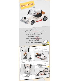 Set de construction - Snoopy - 86908 - Roadster