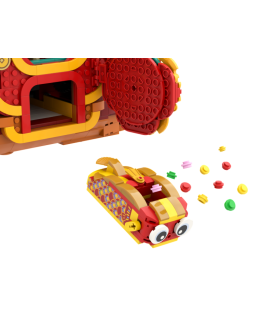 Set de construction - 18009 - Navire du Dragon de la Fortune