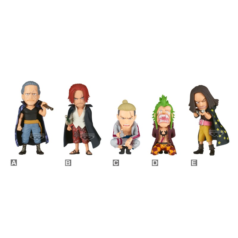 Static Figure - WCF - One Piece - Red Hair Pirate vs Bartolomeo Static Figure - WCF - One Piece - Red Hair Pirate vs Bartolomeo