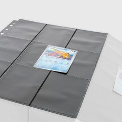 Protège-cartes - 9-pocket 11-hole punch pages (x 10)