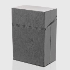 Protège-cartes - Deck protec box wood effect boxes push up (x9)