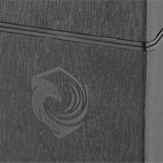 Protège-cartes - Deck protec box wood effect boxes push up (x9)