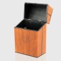Protège-cartes - Deck protec box wood effect boxes push up (x9)