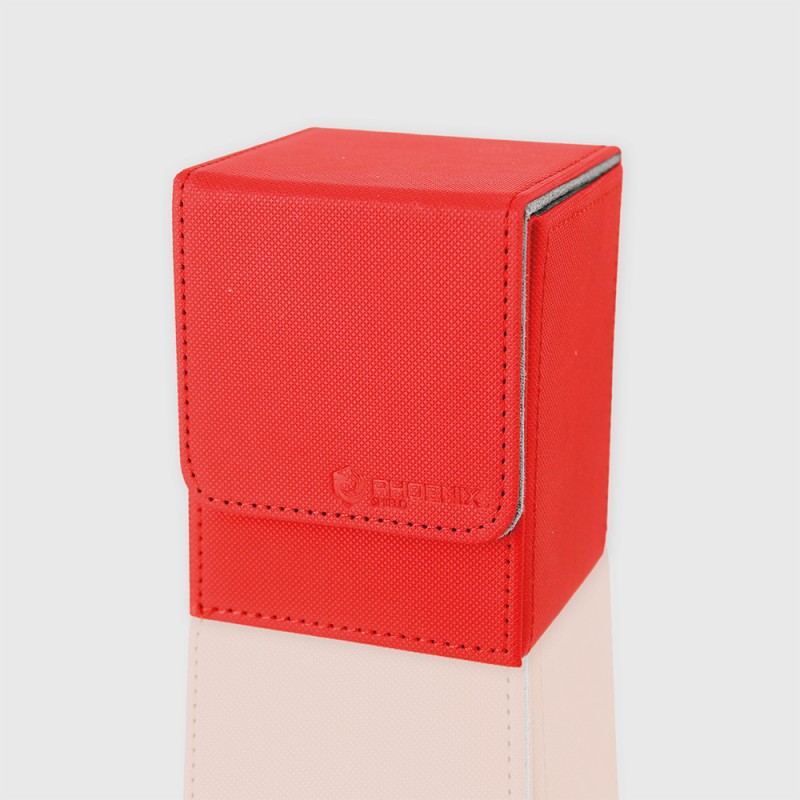 Protège-cartes - Deck protec box deluxe magnetique red