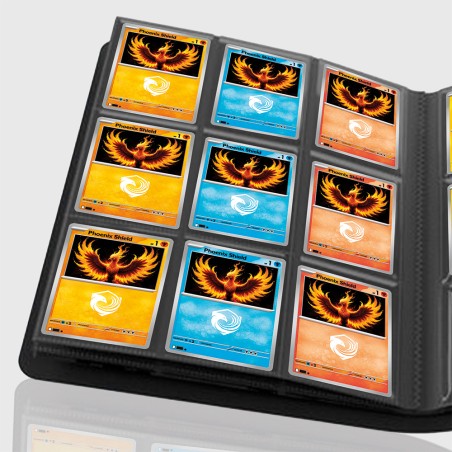 Protège-cartes - Album basic 9 cases / 18pages mix color