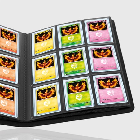 Protège-cartes - Album flex for toploader 9 pockets / 12 pages black