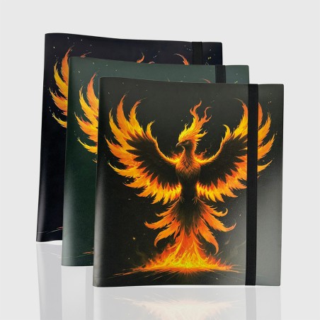 Protège-cartes - Album flex for toploader 9 pockets / 12 pages phoenix 3 ass
