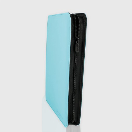 Protège-cartes - Zip 9-pocket portfolio deluxe (turquoise) for 360 cards