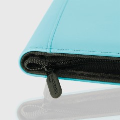 Protège-cartes - Zip 9-pocket portfolio deluxe (turquoise) for 360 cards