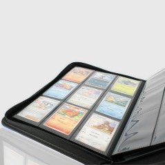 Protège-cartes - Zip 9-pocket portfolio deluxe (blue) for 360 cards