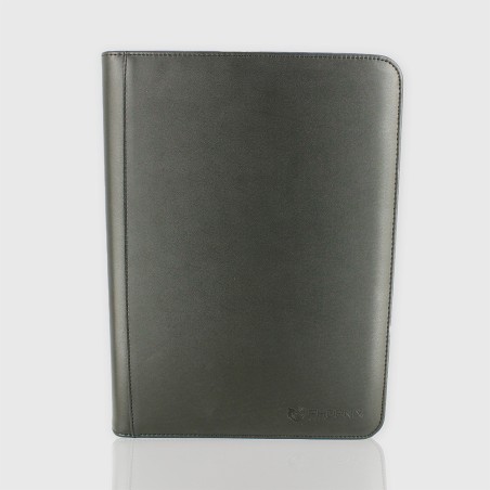 Protège-cartes - Zip 9-pocket portfolio deluxe (black) for 360 cards