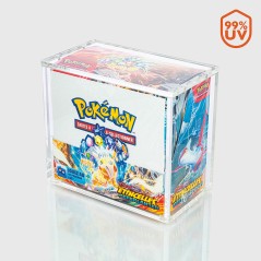 Protège-cartes - Acrylic case for pkm booster box with lid