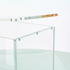 Protège-cartes - Acrylic case for display 8 mini tin with lid