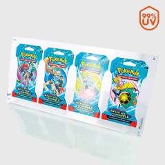 Protège-cartes - 4 slots acrylic booster form pack art set
