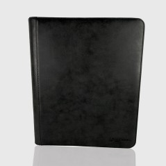 Protège-cartes - Deluxe toploader zip 9-pockets 360 cards black