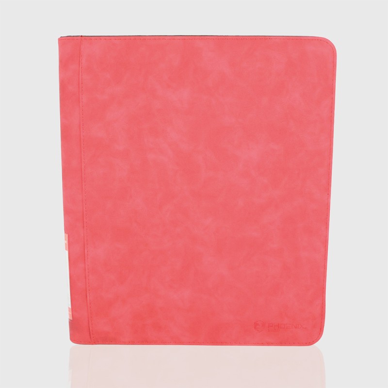 Hülle - Deluxe toploader zip 9-pockets 360 cards red Hülle - Deluxe toploader zip 9-pockets 360 cards red