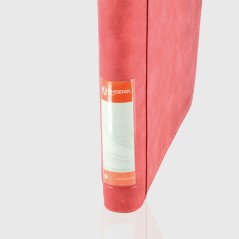 Hülle - Deluxe toploader zip 9-pockets 360 cards red