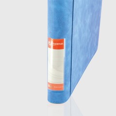 Hülle - Deluxe toploader zip 9-pockets 360 cards blue